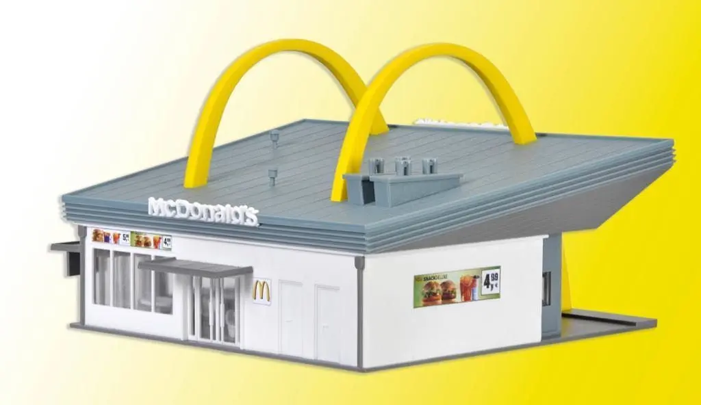 Vollmer 43634 - McDonald´s Schnellrestaurant H0 1:87