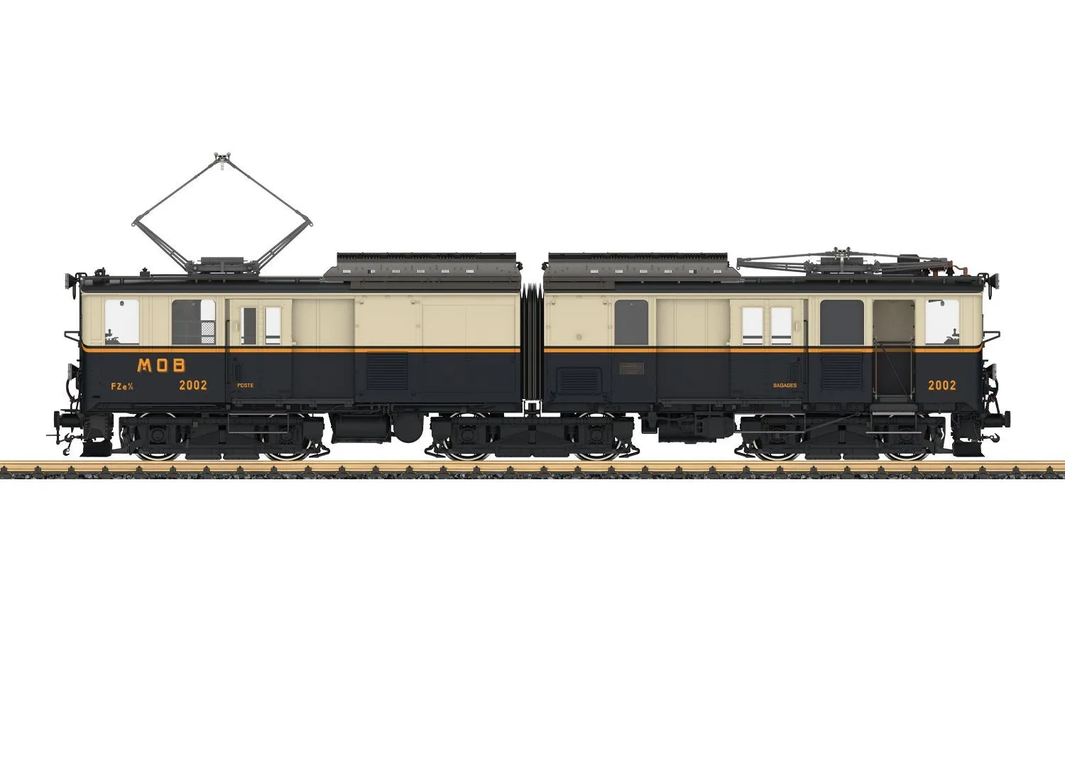 LGB 26660 - Triebwagen FZe 6/6 MOB Ep.VI 1:22,5 Sound