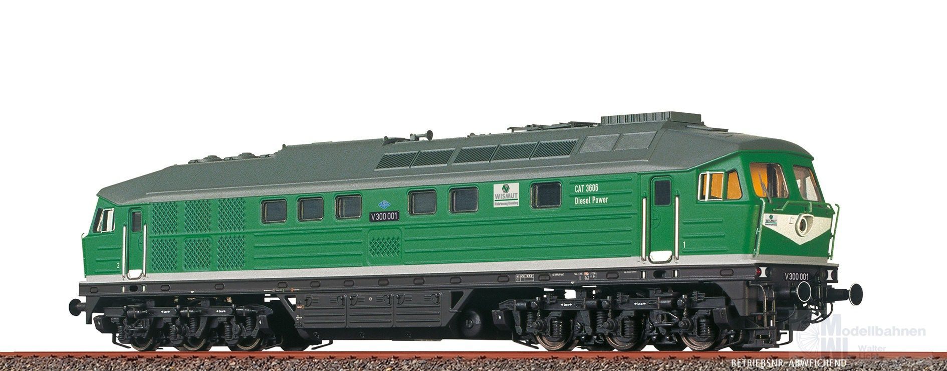 Brawa 41470 - Diesellok V300 Wismut AG Ep.IV H0/GL Basic+
