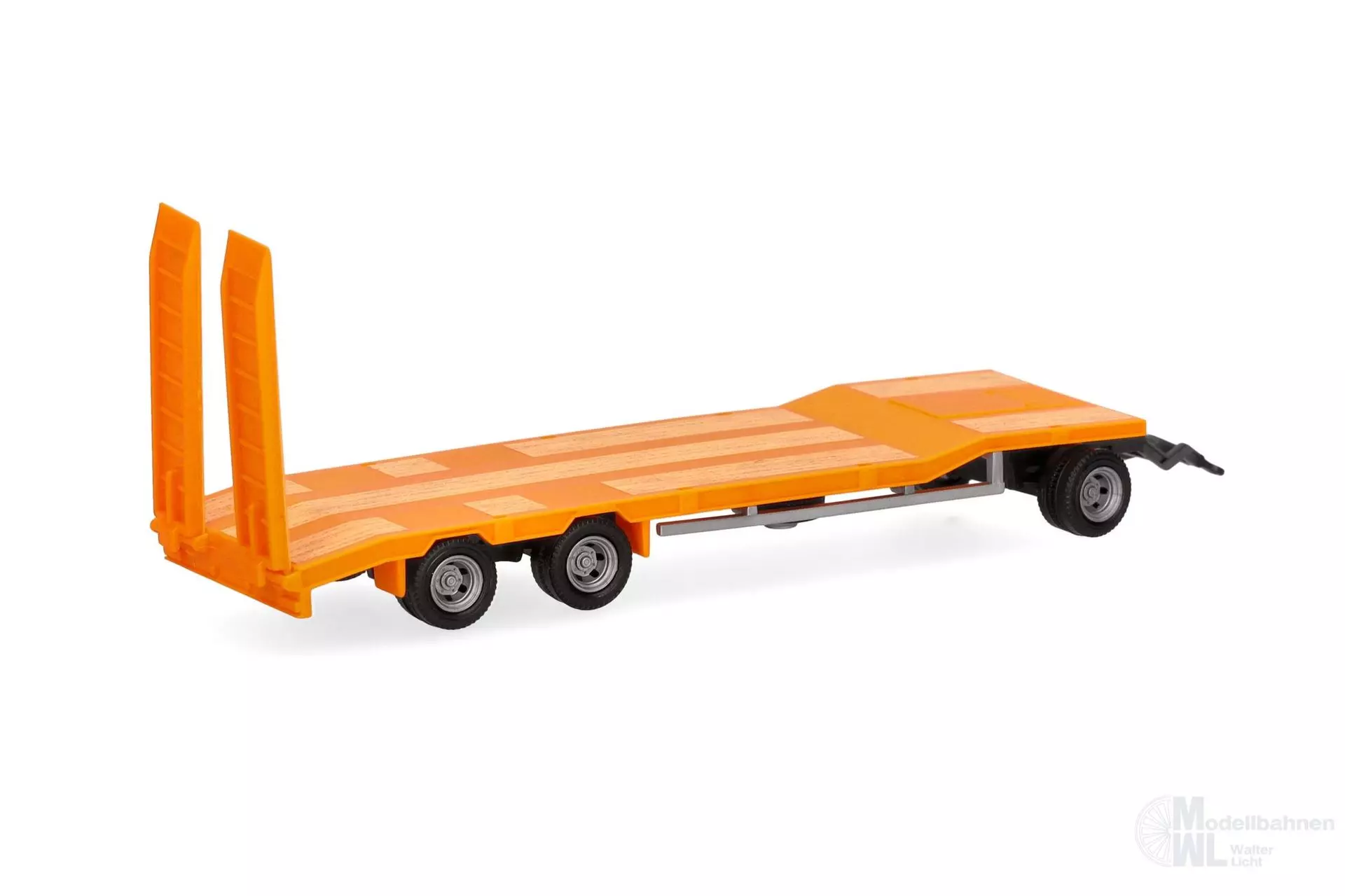 Herpa 076135-008 - Goldhofer TU3 Anhänger kommunalorange H0 1:87