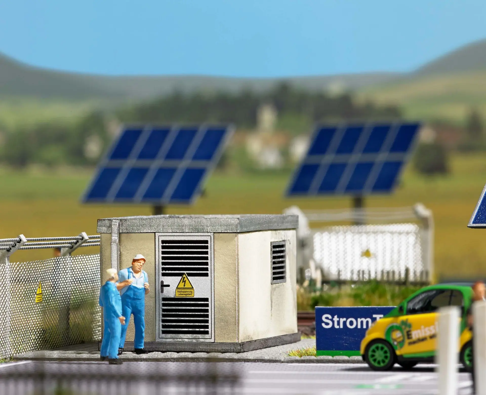 Busch 1570 - Trafostation H0 1:87