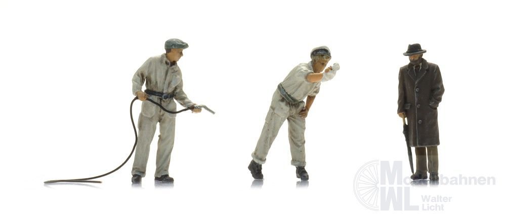 ARTITEC b.v. 5870140 - Tankstelle Figuren (3x) Fertigmodell H0 1:87