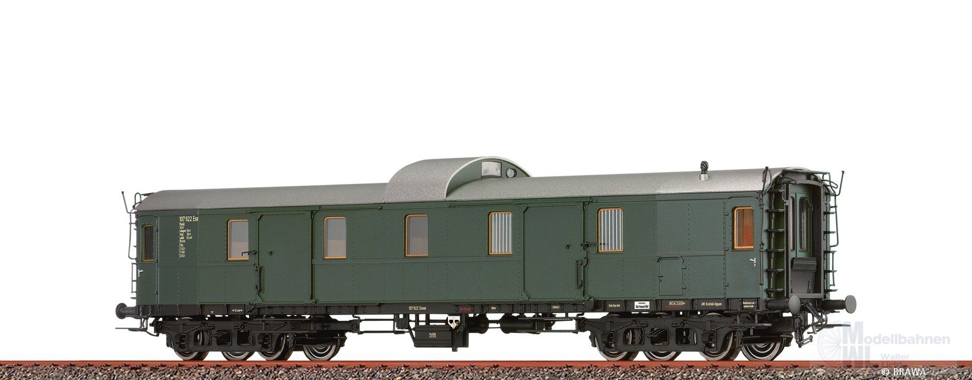 Brawa 51310 - Gepäckwagen DB Ep.III 107 922 H0/WS Beleuchtung Brawa 51310 - Gepäckwagen DB Ep.III 107 922 H0/WS Beleuchtung