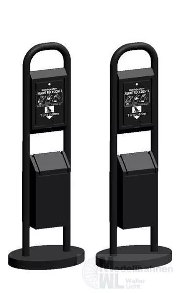 Rietze 70288 - Hundetoilette 2 Stück H0 1:87