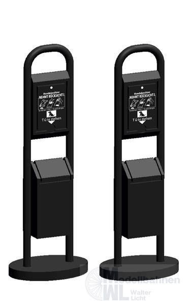 Rietze 70288 - Hundetoilette 2 Stück H0 1:87