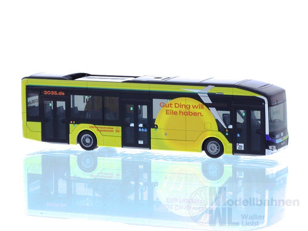 Rietze 76332 - MAN Lion's City 12 E INVG Ingolstadt H0 1:87 Rietze 76332 - MAN Lion's City 12 E INVG Ingolstadt H0 1:87