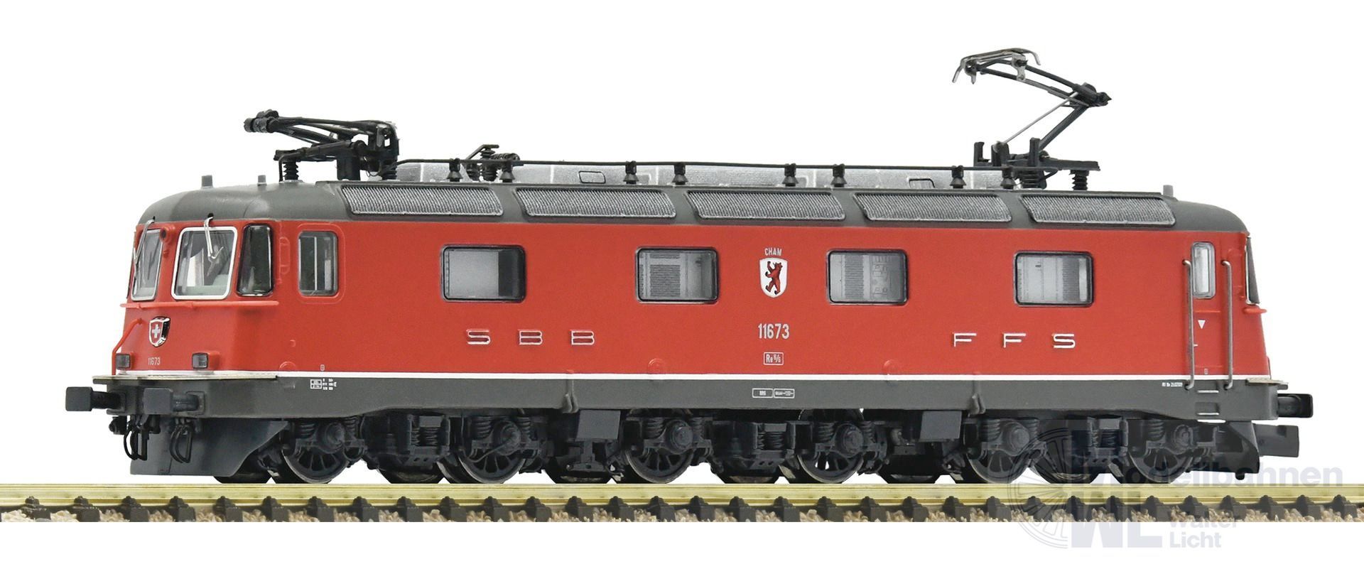 Fleischmann 734194 - E-Lok Re 6/6 SBB Ep.V 11673 rot N 1:160 Sound Fleischmann 734194 - E-Lok Re 6/6 SBB Ep.V 11673 rot N 1:160 Sound