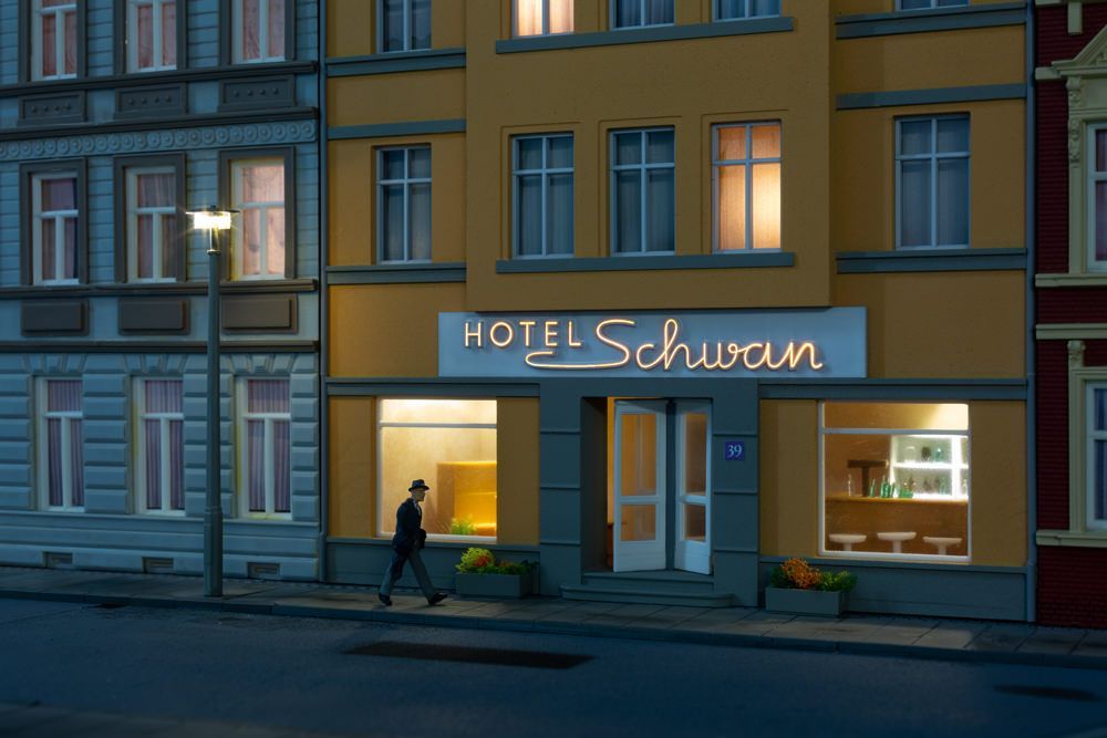 Auhagen 58101 - LED-Beleuchtung Hotel Schwan H0 1:87 / TT 1:120