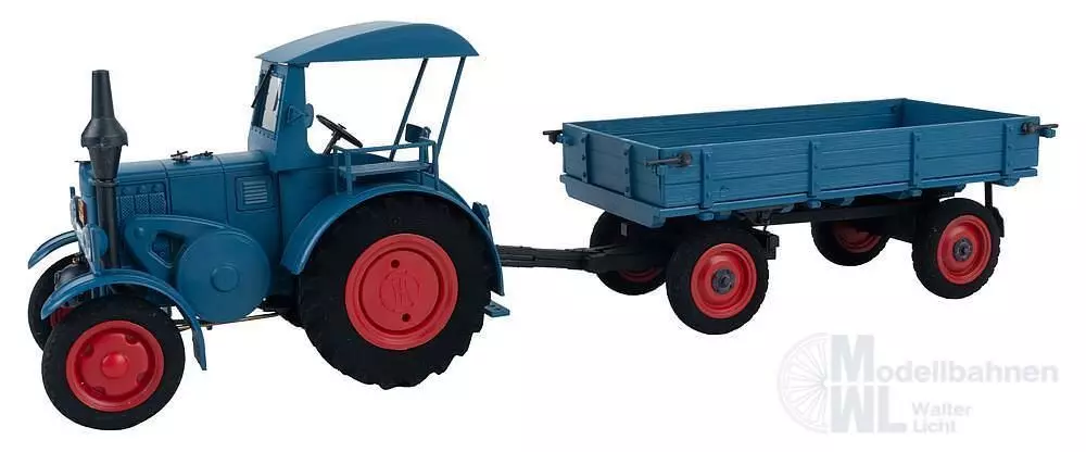 Pola 331620 - Lanz Bulldog mit Anhänger Spur G 1:22,5