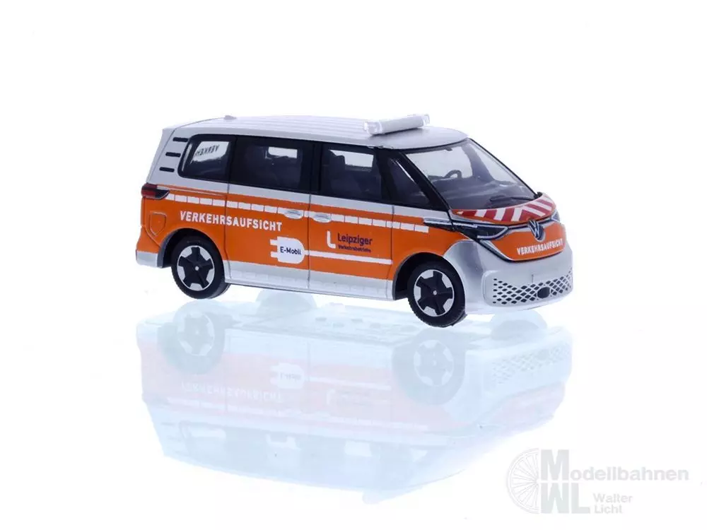 Rietze 51410 - Volkswagen ID.Buzz People Verkehrsaufsicht Leipzig H0 1:87