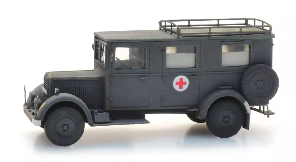 ARTITEC b.v. 6870587 - Wehrmacht Phänomen Granit 25 H grau H0 1:87
