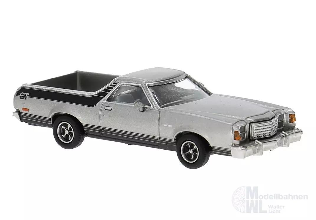 Brekina 18228 - Ford Ranchero GT in silber H0 1:87