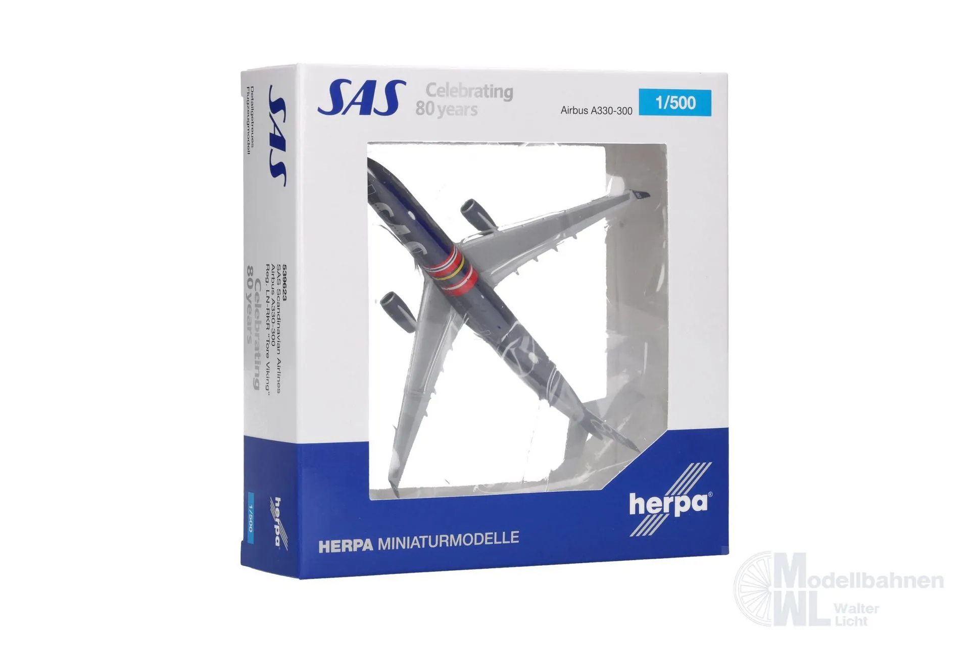 Herpa 539623 - Airbus A330-300 SAS 1:500