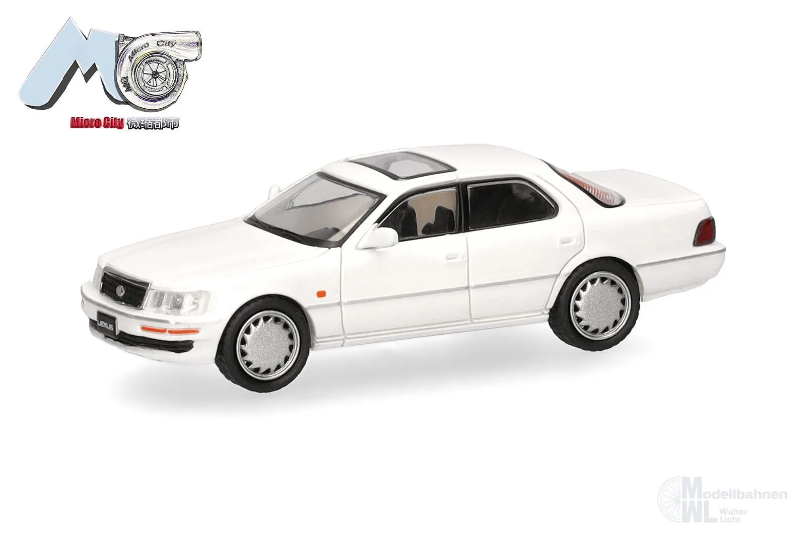 Herpa 87MC000145 - Lexus LS 400 weiß H0 1:87