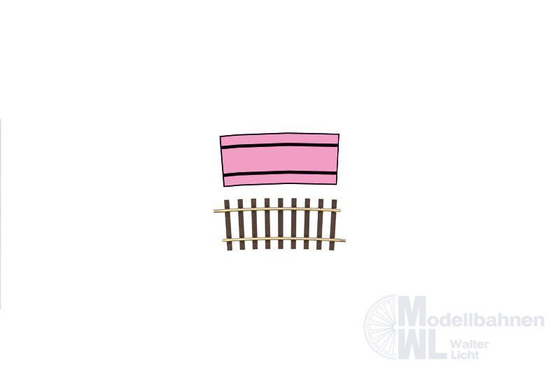 Lenz 45023 - Gleis gebogen 7,5° R2 Radius 1028,7 mm Spur 0