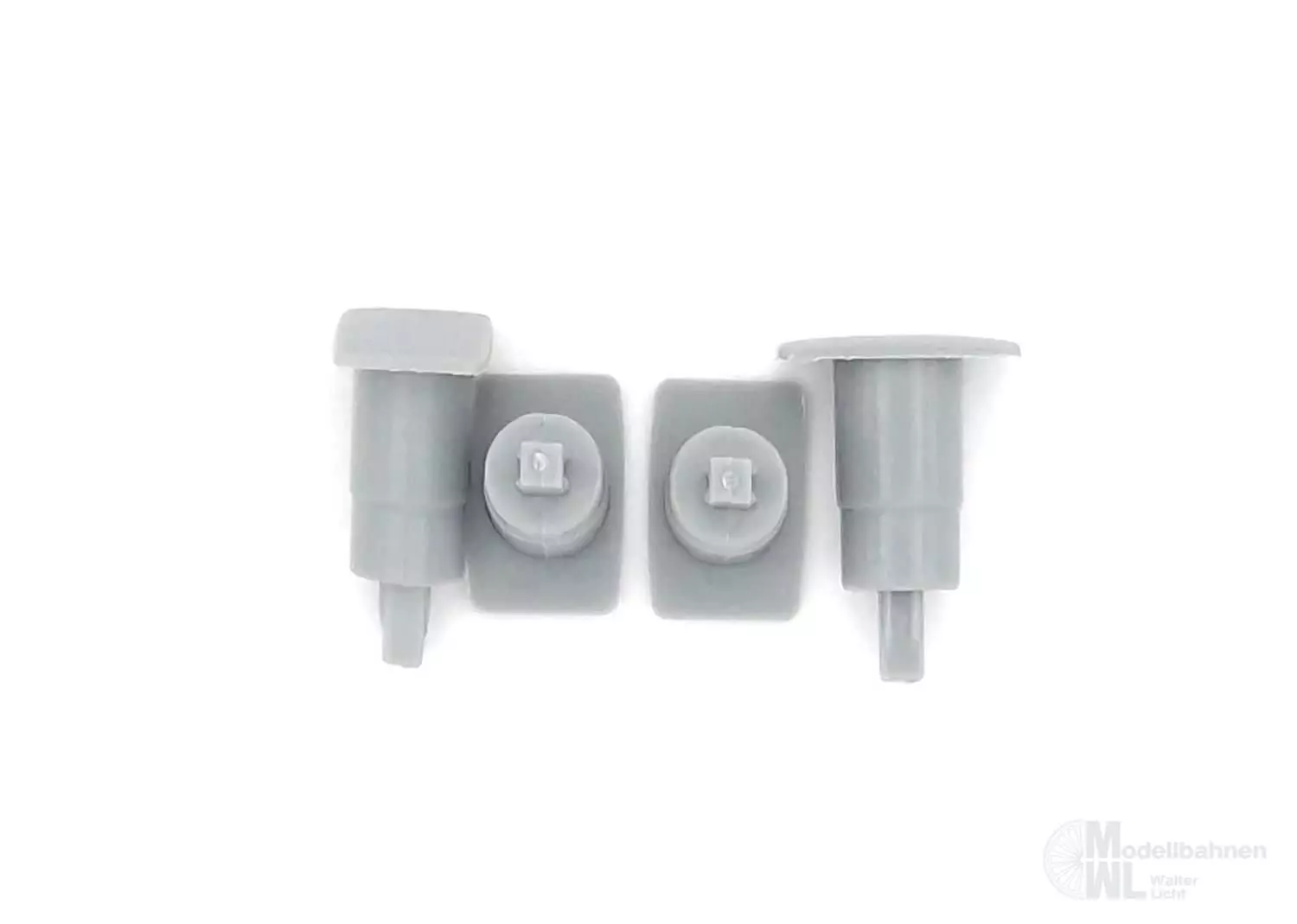 Märklin Ersatzeile E146179 - ERSATZTEIL: Puffer, rechteck grau 4 St
