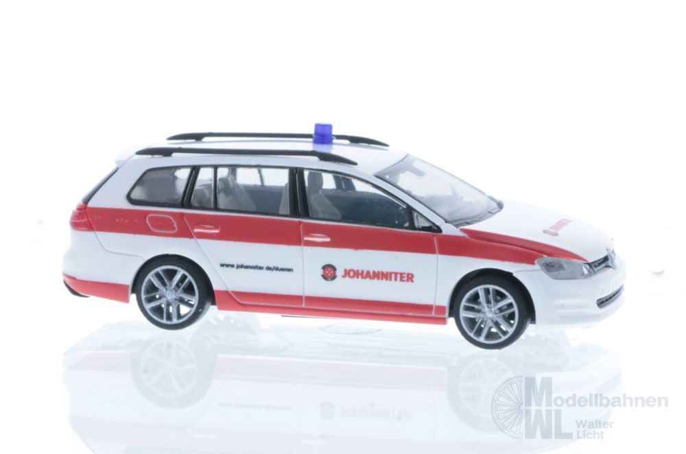 Rietze 53322 - Volkswagen Golf 7 Variant Johanniter RV Aachen-Düren-Heinsberg H0 1:87
