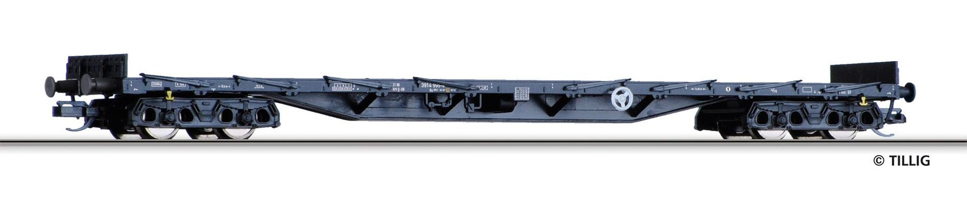 Tillig 18133 - Rungenwagen DB Ep.VI Rs 689 TT 1:120