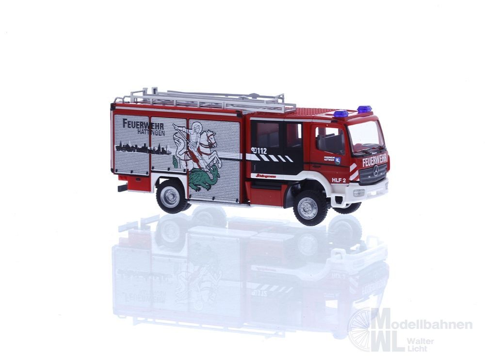 Rietze 72961 - Mercedes-Benz Schlingmann Varus HLF FW Hattingen H0 1:87