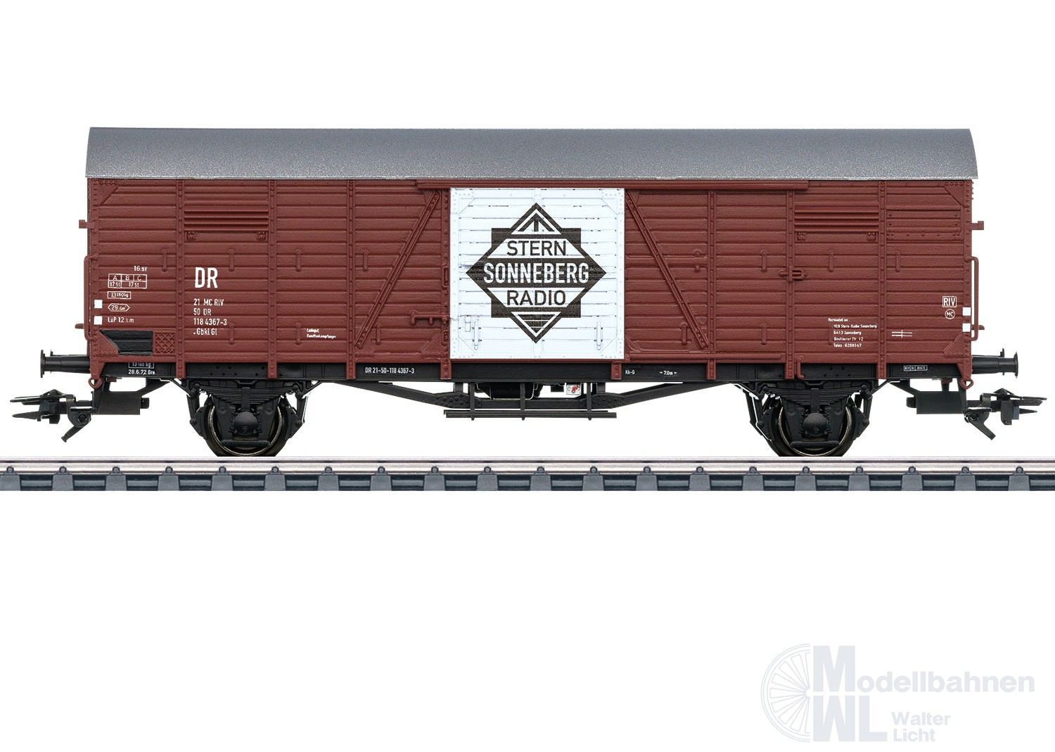 Märklin 46152 - MHI Güterwagen gedeckt DR Ep.IV VEB Stern Radio Sonneberg H0/WS Märklin 46152 - MHI Güterwagen gedeckt DR Ep.IV VEB Stern Radio Sonneberg H0/WS