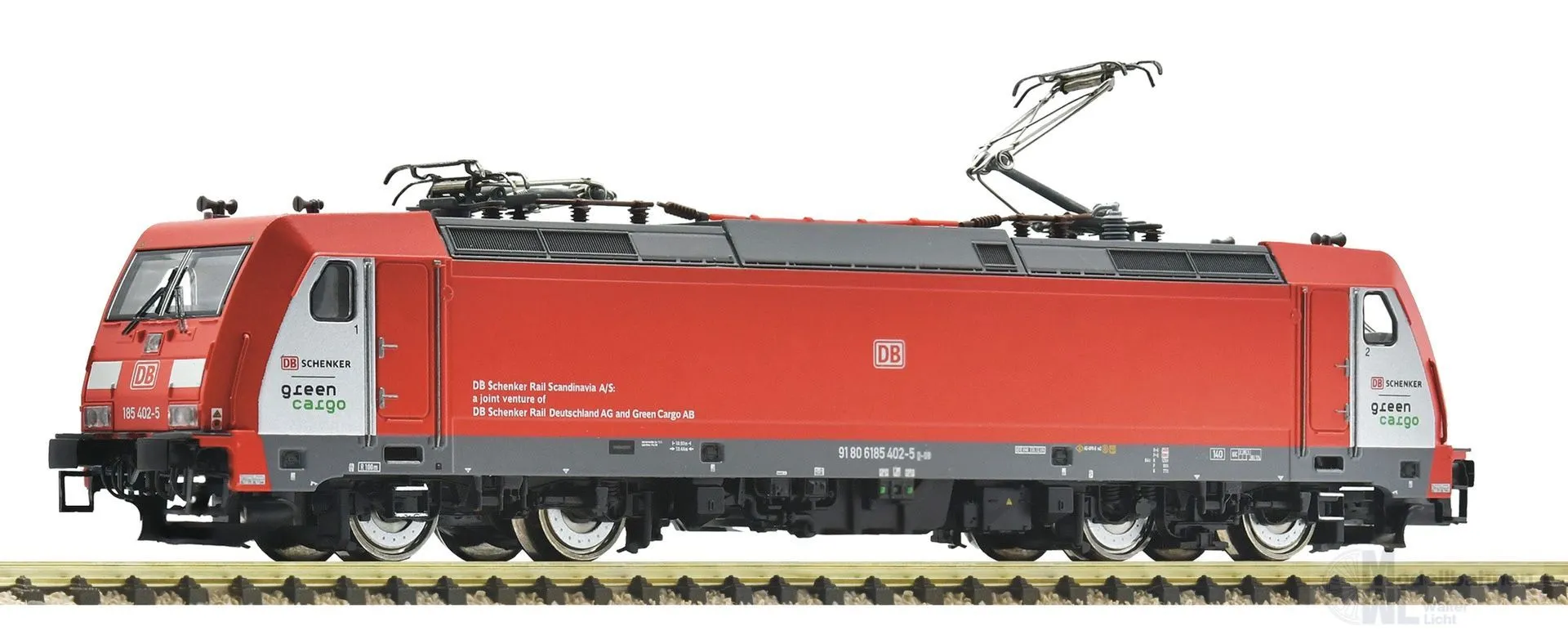 Fleischmann 7560085 - E-Lok BR 185 402-5 DB Ep.VI N 1:160