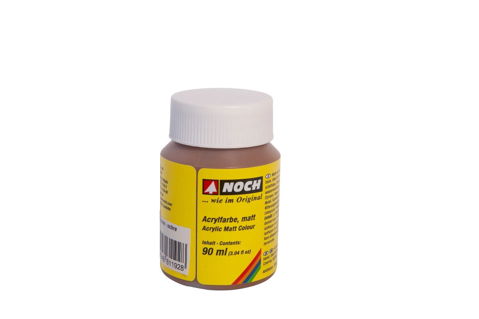 Noch 61192 - Acrylfarbe, matt, ocker G/1/0/H0/H0m/H0e/TT/N/Z