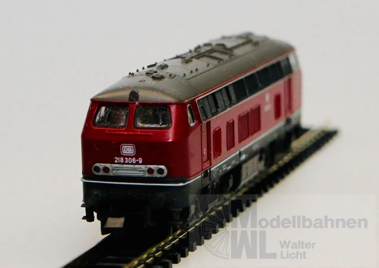 Fleischmann 7025 - FLEISCHMANN - DIesellok BR 218 306-9 DB Ep.IV mit Faulhabermotor N 1:160