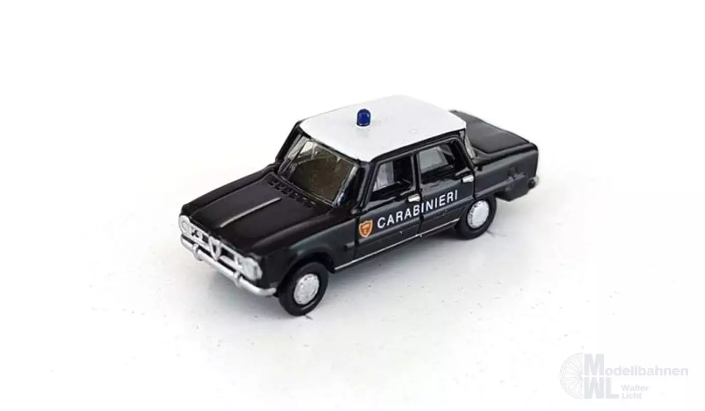 Lemke Minis 61413 - Alfa Romeo Giulia Carabinieri (IT) N 1:160