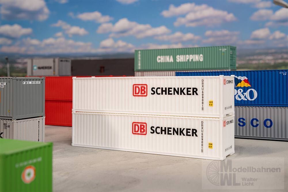 Faller 182153 - 40' Container DB 2er-Set H0 1:87