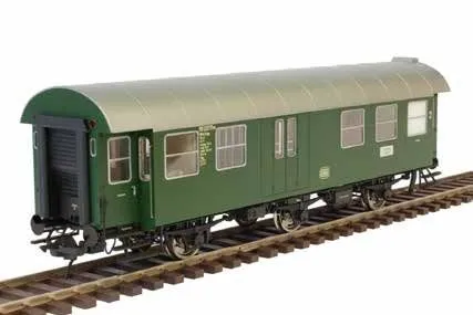 Lenz 41242-07 - Umbauwagen DB Ep.III 2.Kl./Gepäck BD3yg RAL 6020 Spur 0