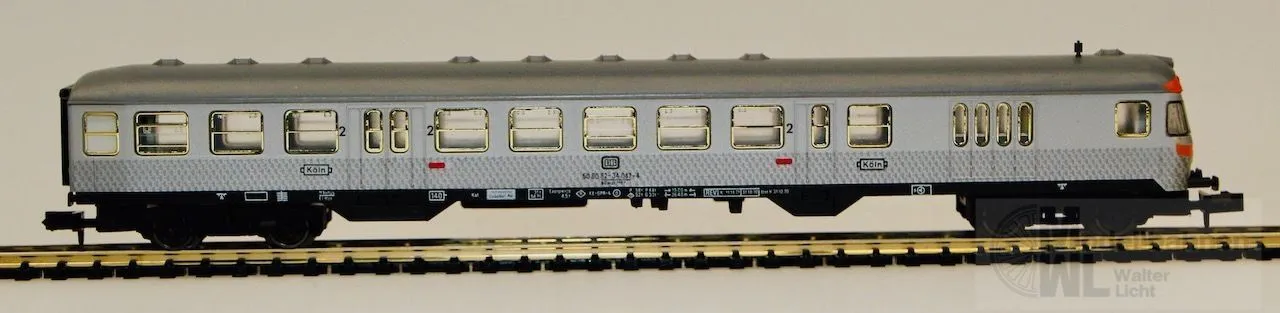 Fleischmann 8120 - FLEISCHMANN - Silberling Steuerwagen DB Ep.IV 2.Kl. N 1:160