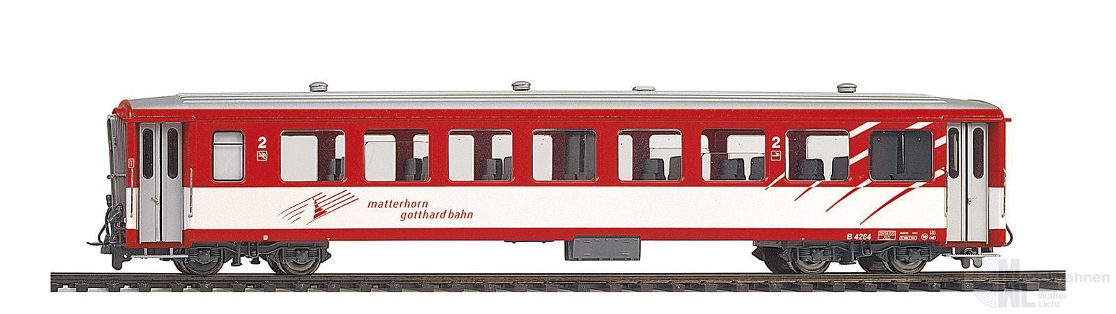 Bemo 3266259 - Personenwagen MGB Ep.V/VI B 4269 MGB H0m