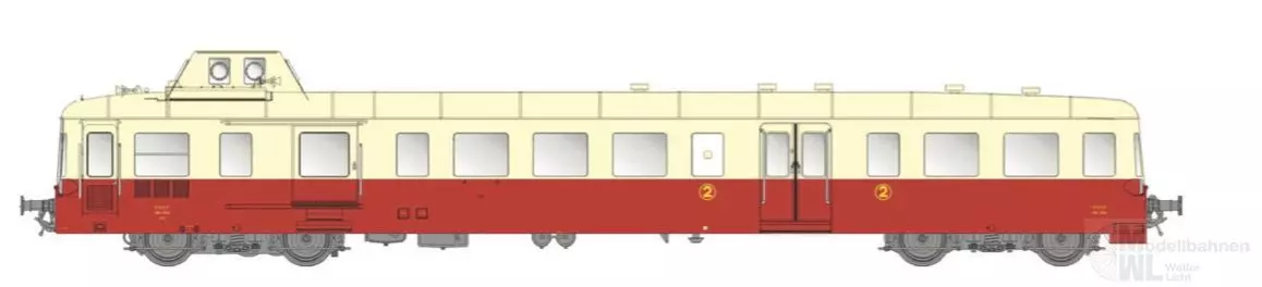LS Models 10116 - Triebwagen X3800 (3932) SNCF Ep.IV H0/GL