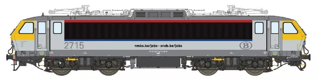 LS Models 12058DC - E-Lok HLE 27 SNCB Ep.VI neues Design H0/GL