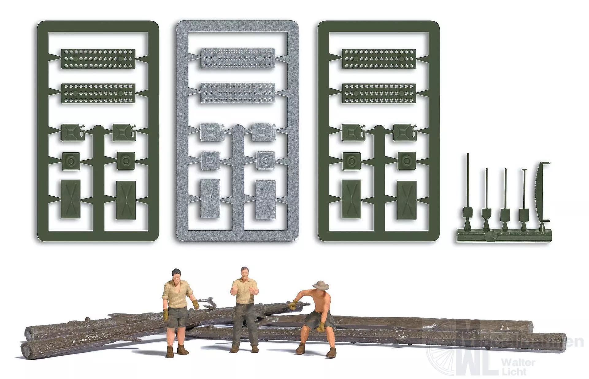 Busch 79829 - A-Set:Expeditionsteam H0 1:87