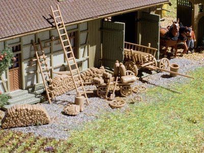Vollmer 43699 - Deko-Set Bauernhof H0 1:87 Vollmer 43699 - Deko-Set Bauernhof H0 1:87