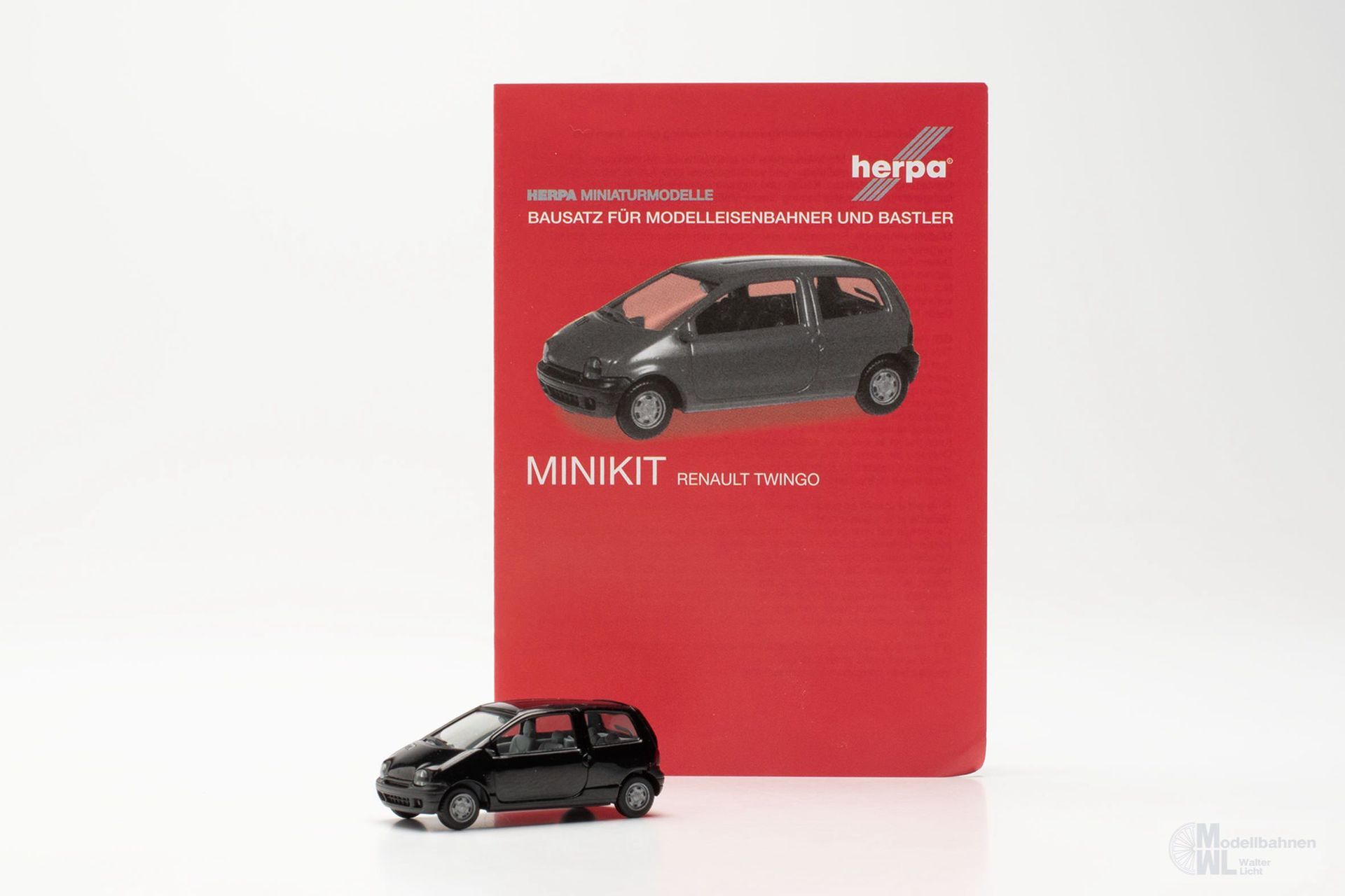 Herpa 012218-006 - MiKi Renault Twingo schwarz H0 1:87