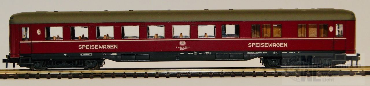 Roco 02268A - ROCO - Schürzen Speisewagen DB N 1:160