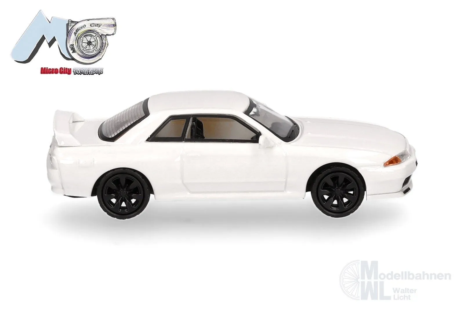 Herpa 87MC000102 - Nissan Skyline GTR32 weiß H0 1:87