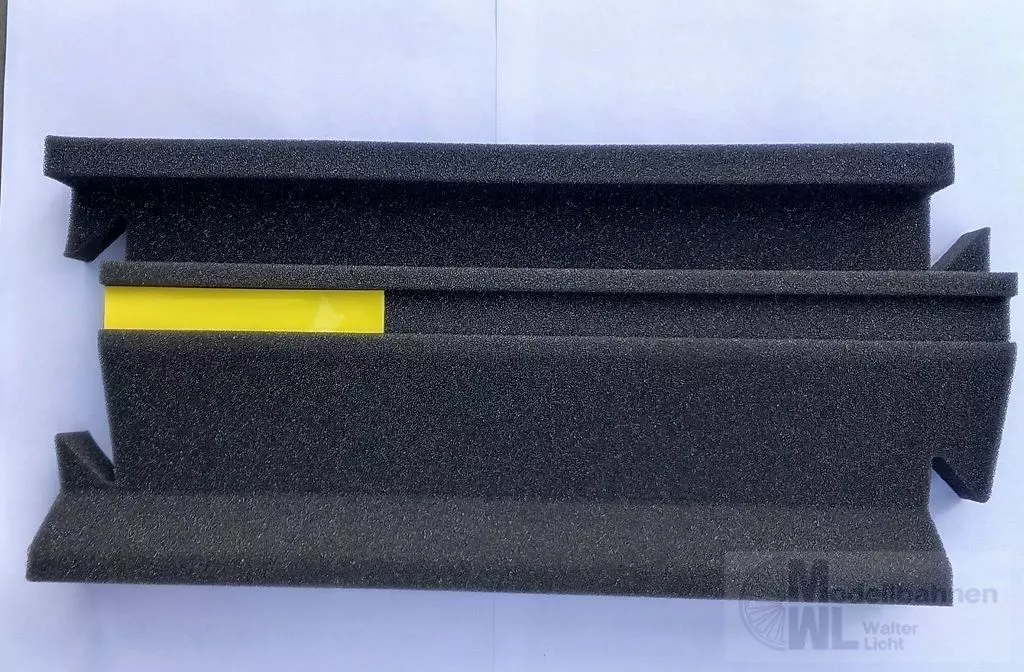 Exact Train 66000 - Reparaturliege mit Magnetfläche 320mm