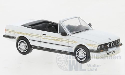 PCX-Models 870447 - BMW Alpina C2 2,7 Cabriolet weiss/Dekor 1986 H0 1:87