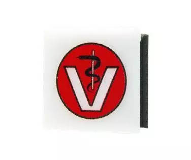 Viessmann 1377 - Reklameschild Tierarzt mit LED-Beleuchtung H0 1:87