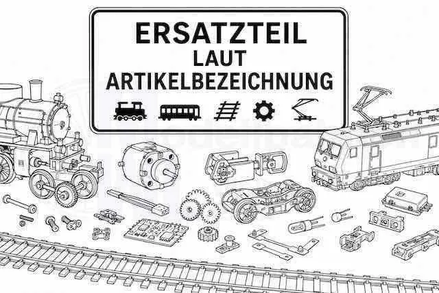 Fleischmann 0 - ERSATZTEIL: Platine kpl. SW-1 BR407 m.Lit.
