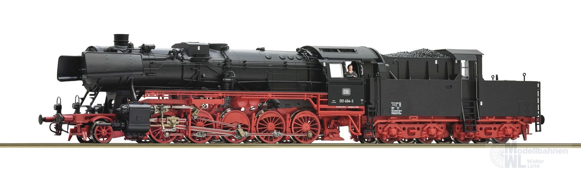 Roco 7100010 - Dampflok BR 051 494-3 DB Ep.IV H0/GL Roco 7100010 - Dampflok BR 051 494-3 DB Ep.IV H0/GL