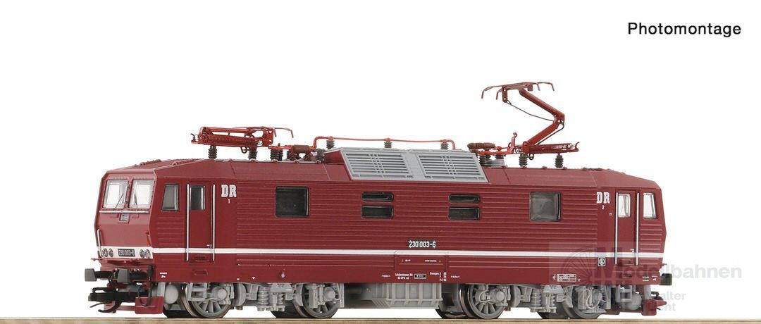 Roco 7590013 - E-Lok BR 230 DR Ep.IV TT 1:120 Sound Roco 7590013 - E-Lok BR 230 DR Ep.IV TT 1:120 Sound