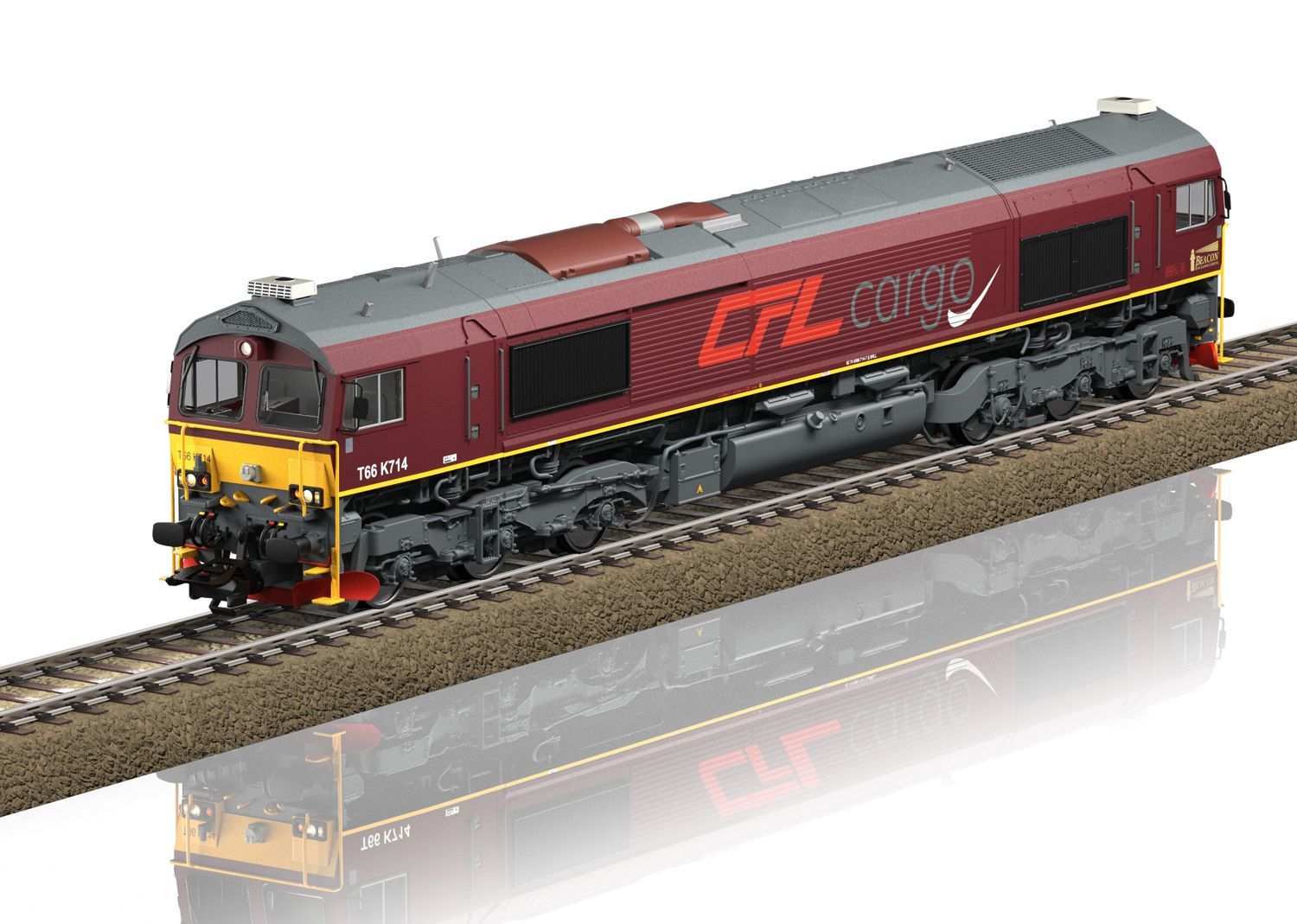 Trix 22698 - Diesellok Class 66 CFL Cargo Ep.VI H0/GL Sound