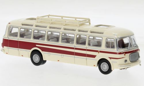56235 Brekina 58235 - Skoda 706 RTO Lux beige/rot H0 1:87