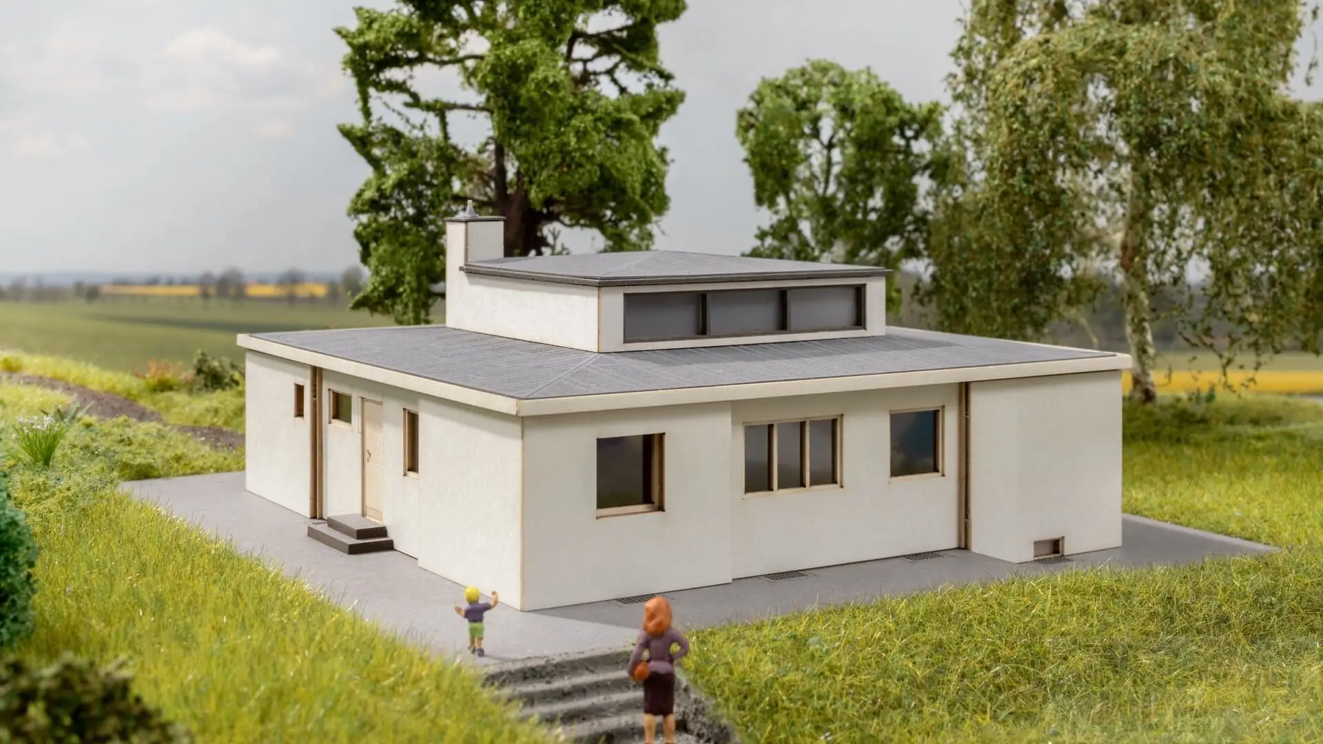 Noch 66680 - Bauhaus-Musterhaus Haus am Horn H0 1:87
