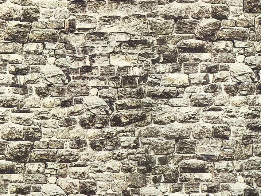 Noch 57510 - Mauerplatte Granit 32 x 15 cm 0/H0/TT