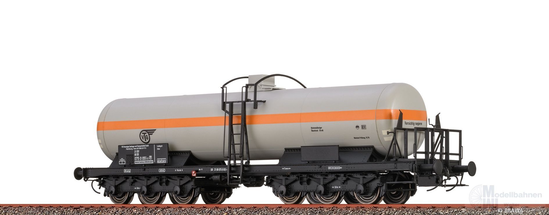 Brawa 50089 - Gaskesselwagen DB Ep.IV VTG ZZd H0/GL Brawa 50089 - Gaskesselwagen DB Ep.IV VTG ZZd H0/GL